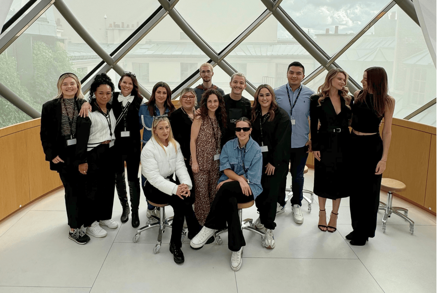 Behind the Scenes: The Stefan Hair Styling Team’s Exclusive Visit to L'Oréal Paris Head Office