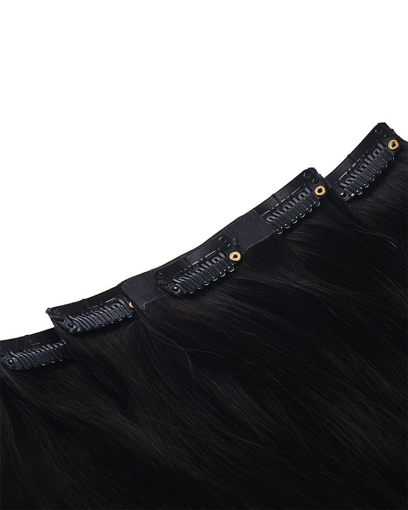 Hairtown Clip-in Extensions -  Off Black