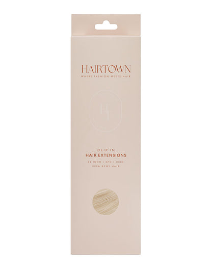 Hairtown Clip-in Extensions - Platinum Blonde