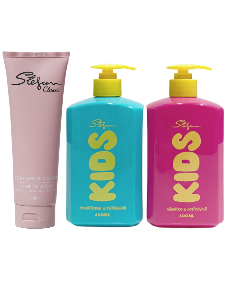 Stefan Kids Shampoo & Conditioner Trio